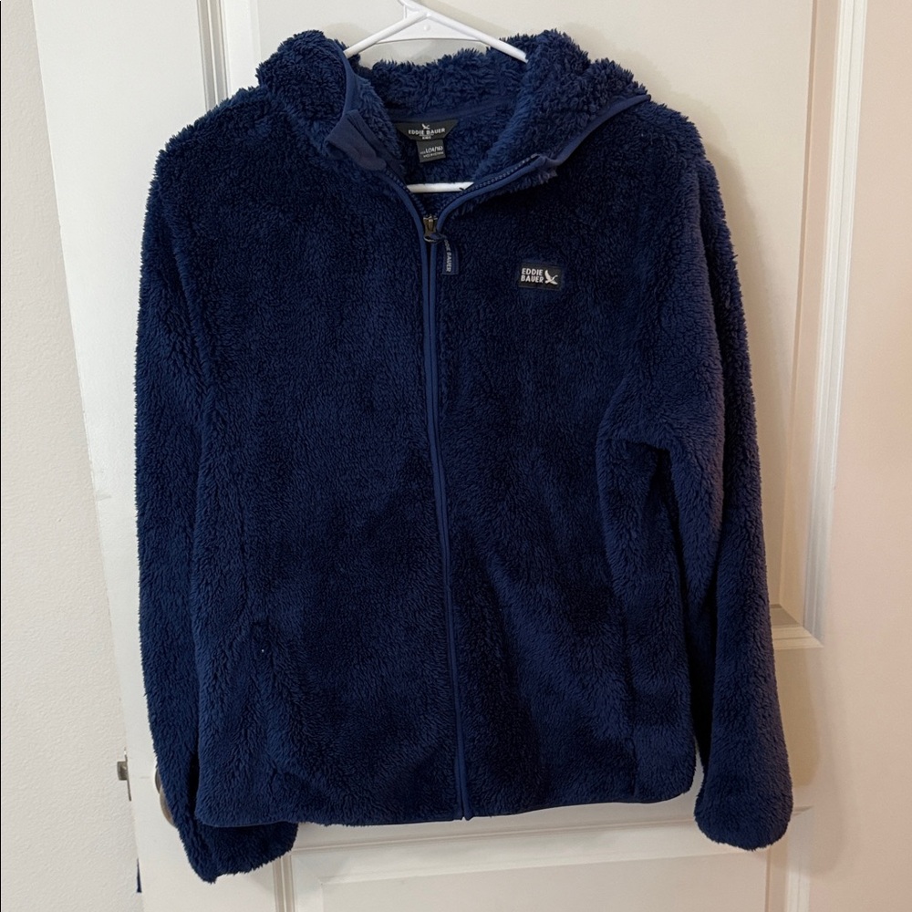 Eddie Bauer Kids Navy Fleece Jacket